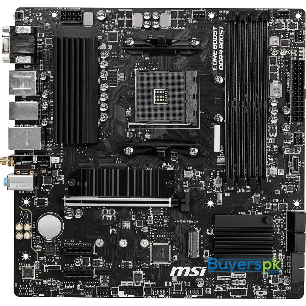 Msi B550m Pro-vdh Wifi Micro Atx Am4 Motherboard - Price in Pakistan Msi B550m Pro-vdh Wifi Micro Atx Am4 Motherboard - Price in Pakistan